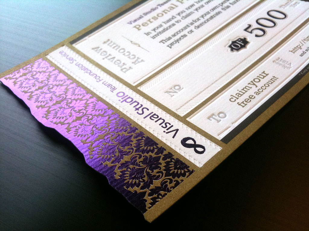 Visual Studio Team Foundation Service Limited Edition Preview - Exclusive Invitation