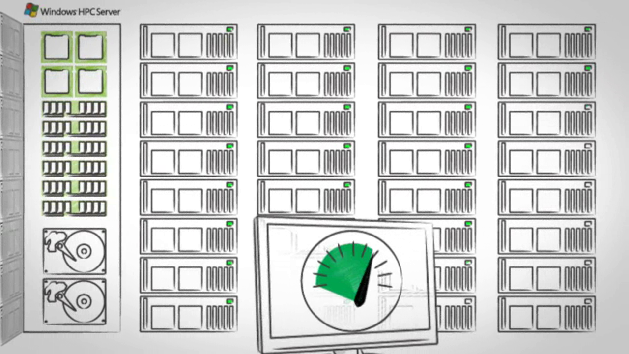 Microsoft Big Data Animation