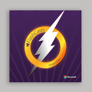 Visual Studio #herodev Superhero Cape and Graphics