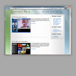 silverlighttoys.com Website and Content